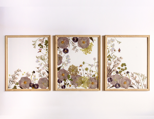 *Main Piece* The Trilogy 14 x 20” Custom Collage Pressed Frames