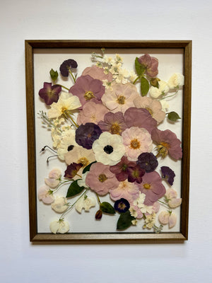 *Main Piece* 18 x 24” Large Custom Pressed Frame