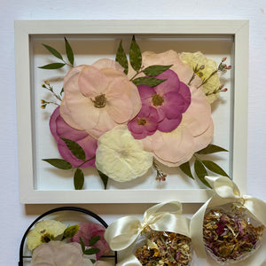8 x 10” Mini Custom Pressed Frame {Add On Only}