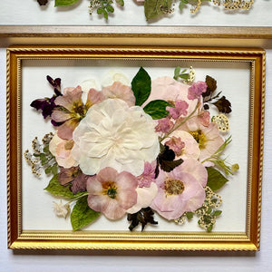 *Main Piece* 11 x 14” Small Custom Pressed Frame