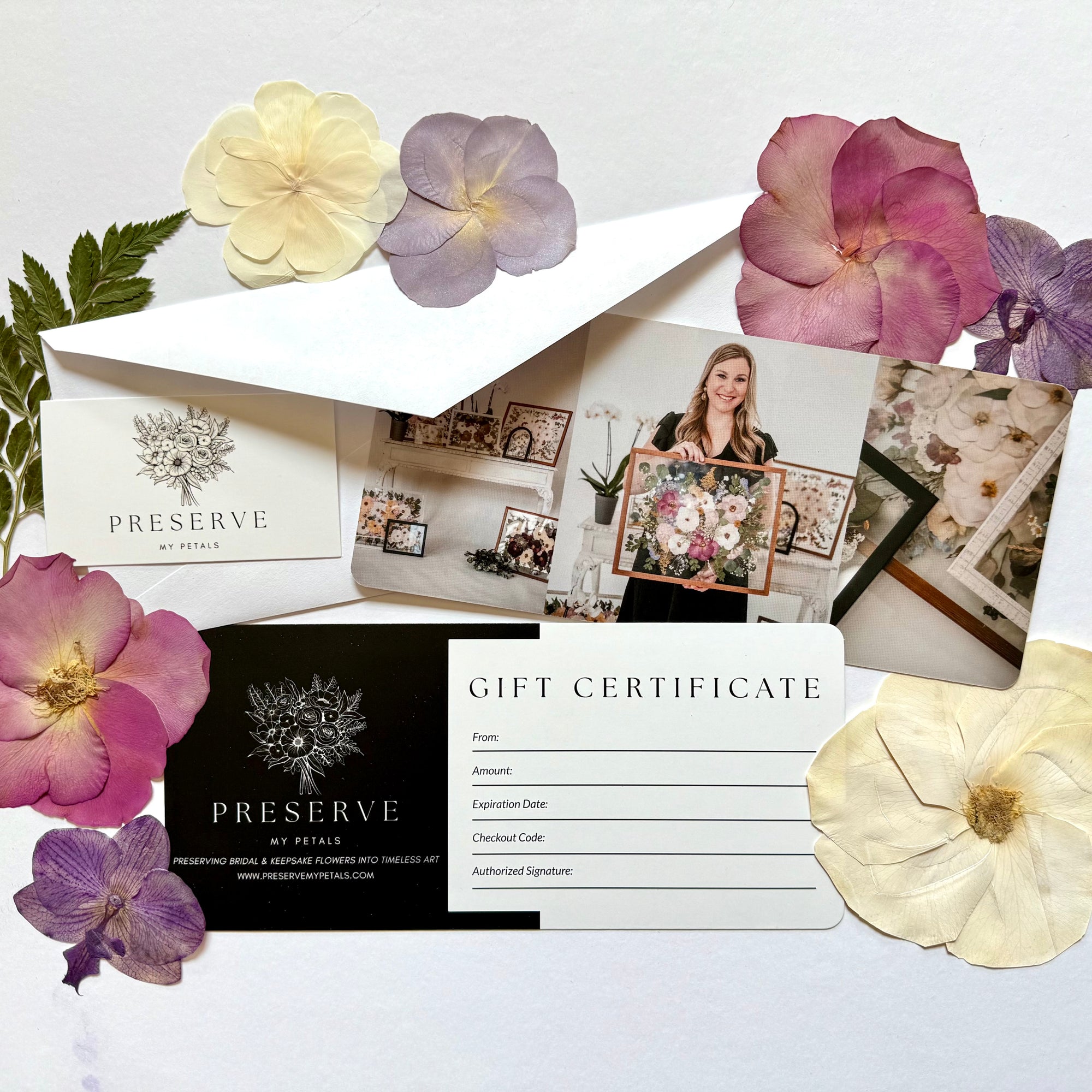 Preserve My Petals Gift Certificate