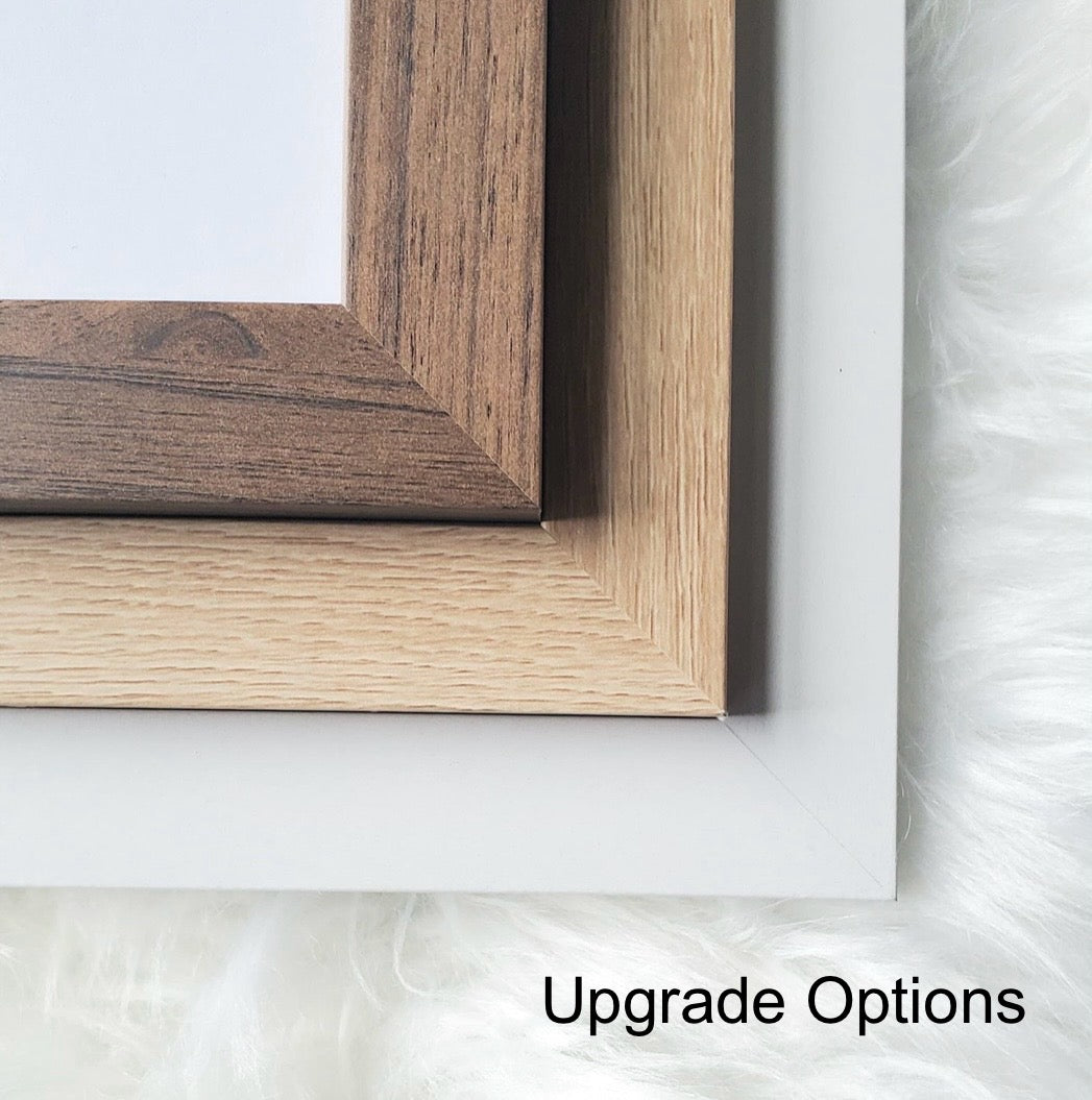 *Main Piece* Keepsake Bundle (2) 8 x 10 Custom Frames + Jewelry Box