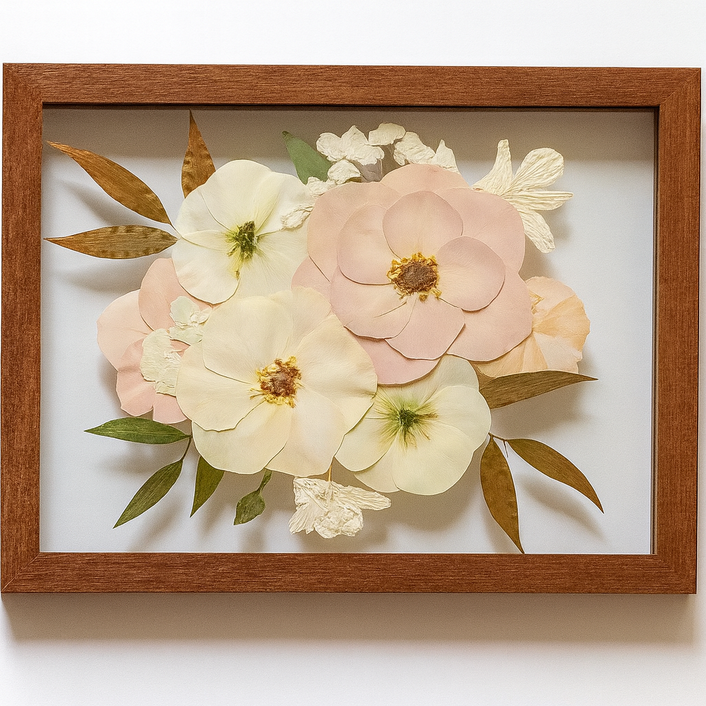 8 x 10” Mini Custom Pressed Frame {Add On Only}