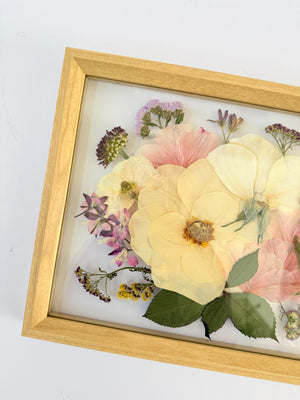 8 x 10” Mini Custom Pressed Frame {Add On Only}