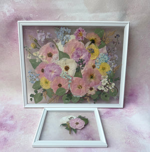 *Main Piece* 16 x 20” Medium Custom Pressed Frame
