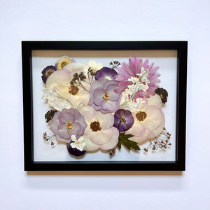 *Main Piece* 11 x 14” Custom Pressed Frame