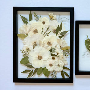 *Main Piece* 11 x 14” Small Custom Pressed Frame