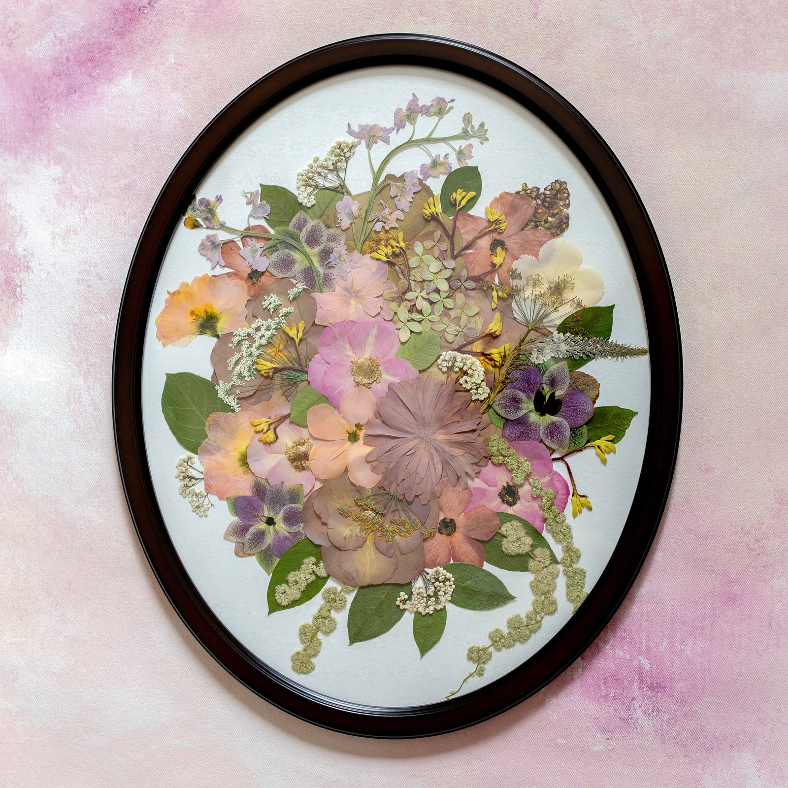 *Main Piece* 16 x 20” Medium Oval Custom Pressed Frame