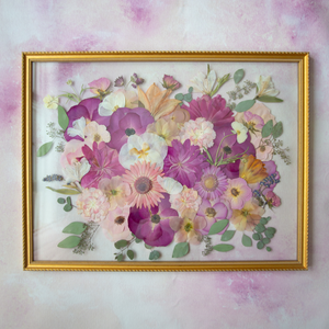 *Main Piece* 18 x 24” Large Custom Pressed Frame