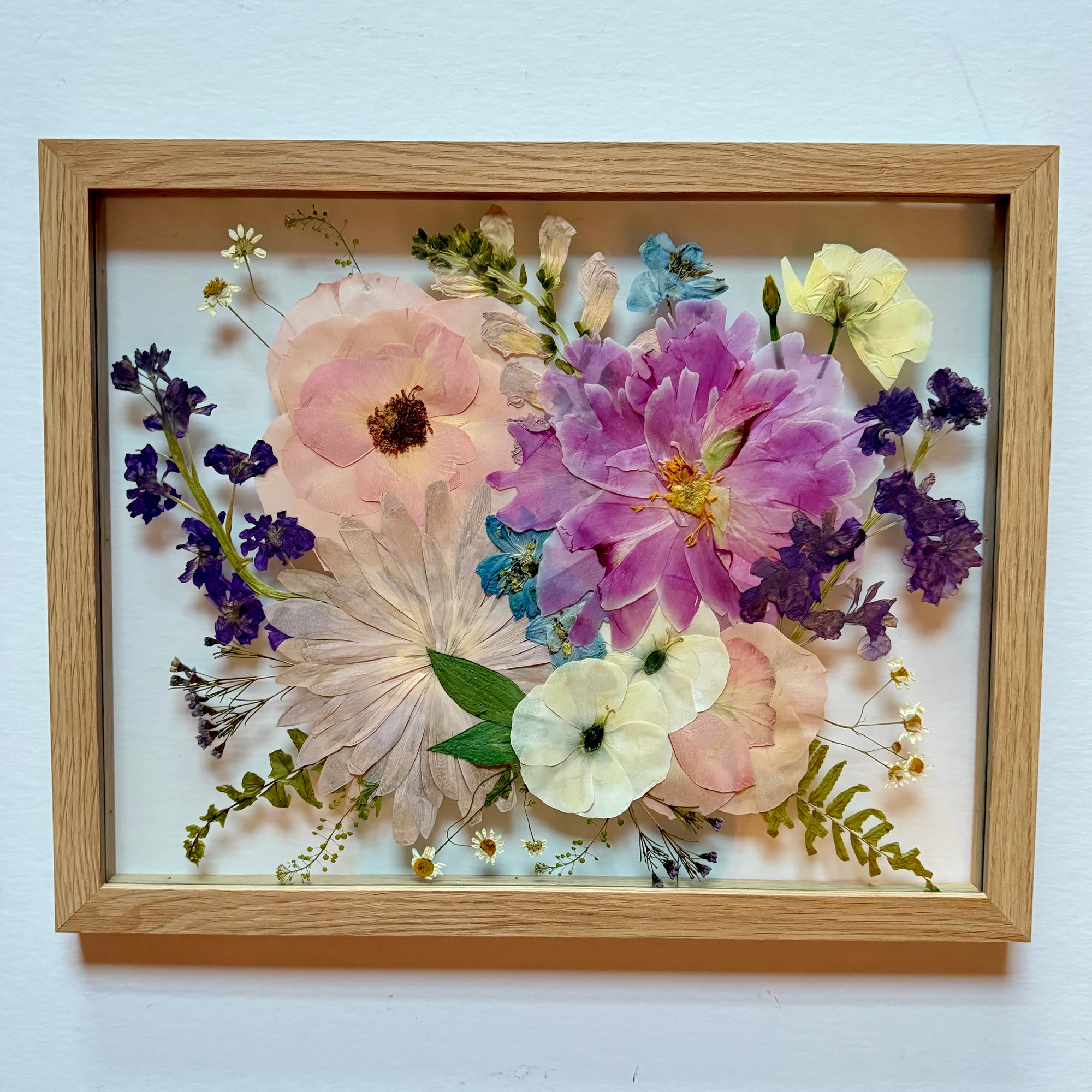 *Main Piece* 11 x 14” Custom Pressed Frame