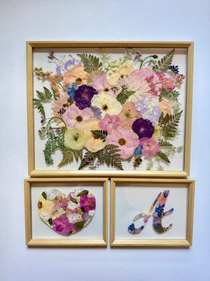 *Main Piece* 16 x 20” Medium Custom Pressed Frame
