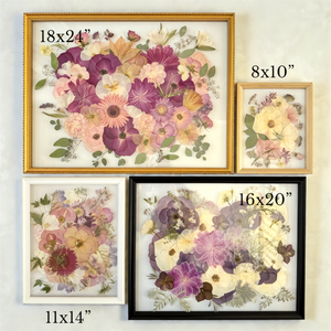 *Main Piece* 16 x 20” Medium Custom Pressed Frame