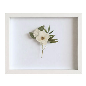 8 x 10” Mini Boutonnière Pressed Frame {Add On Only}
