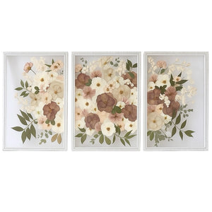 *Main Piece* Trilogy 14 x 20” Large Custom Collage Pressed Frames