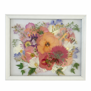 *Main Piece* 11 x 14” Small Custom Pressed Frame