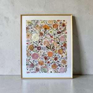 *Main Piece* Remember Always 32 x 40” XL Custom Collage Pressed Frame